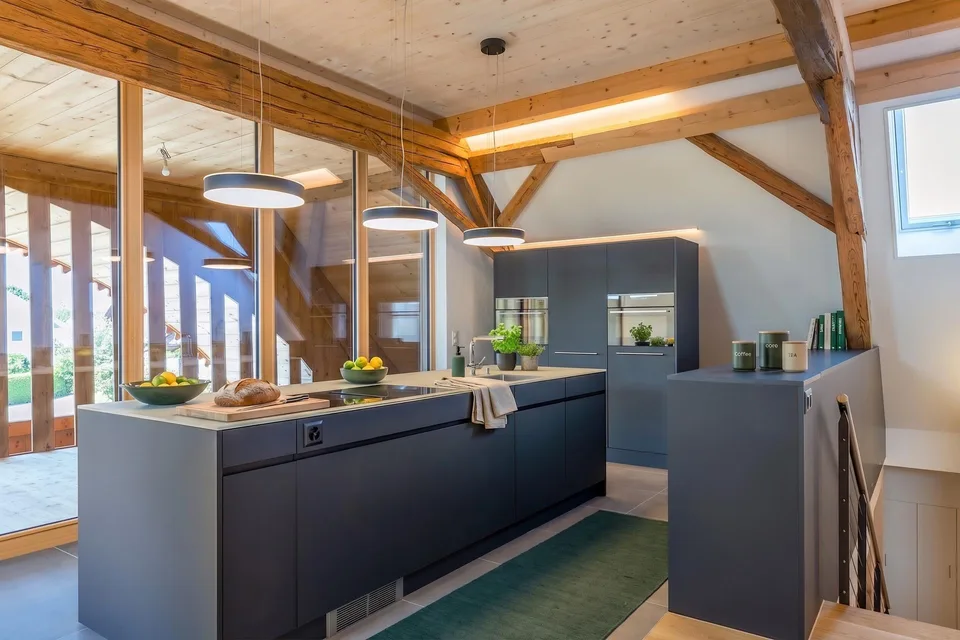 "Modernes Wohnen im Bauernhaus  - Wallenbuch FR