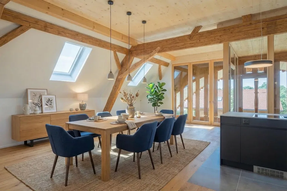 "Modernes Wohnen im Bauernhaus  - Wallenbuch FR