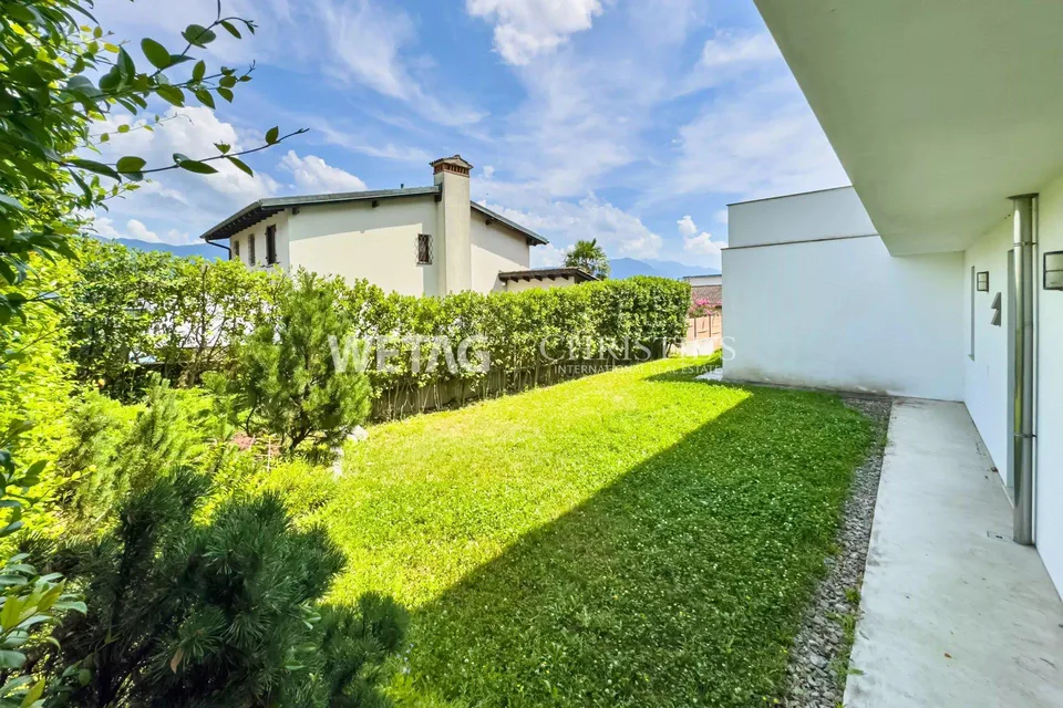 Lugano-Gravesano: Moderne Villa mit grosser Terrasse & Sauna zu verkaufen – Foto 11 von 12