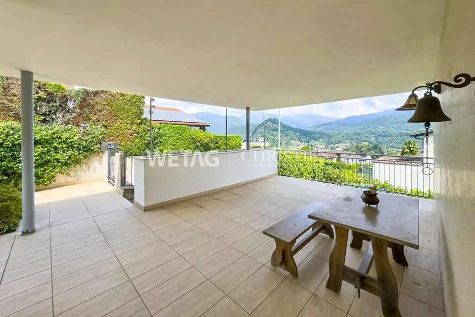 Lugano-Gravesano: Moderne Villa mit grosser Terrasse & Sauna zu verkaufen – Foto 10 von 12