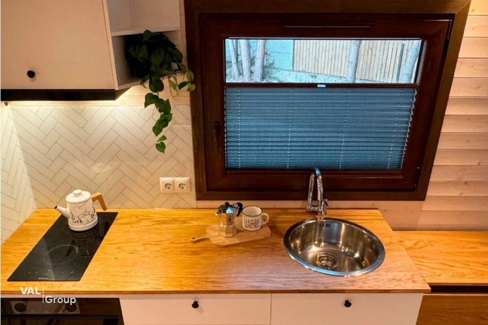 Tiny House «Porto 264» - Grosszügiges Wohngefühl auf kompakter Fläche