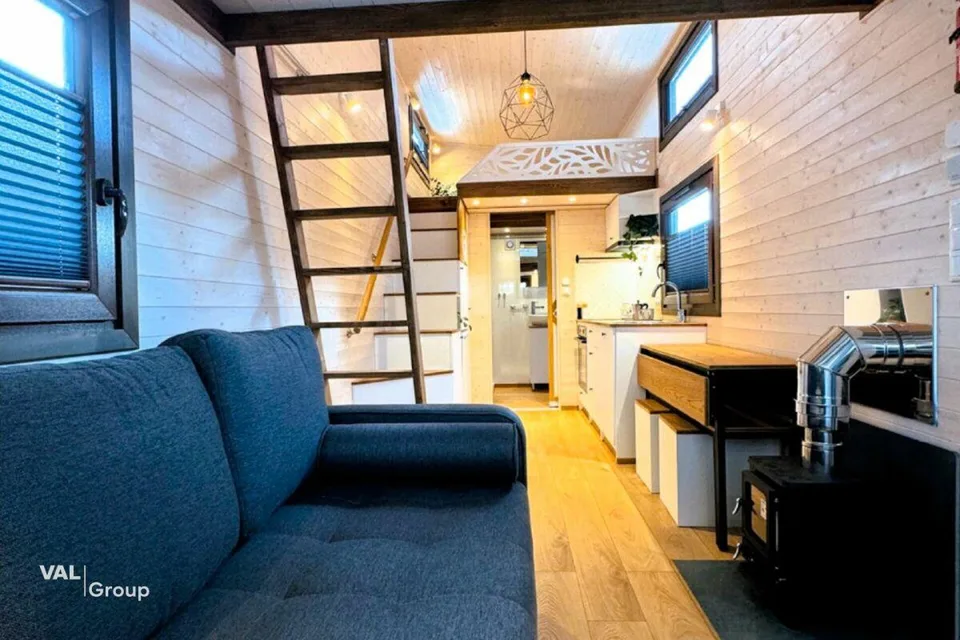 Tiny House «Porto 264» - Grosszügiges Wohngefühl auf kompakter Fläche