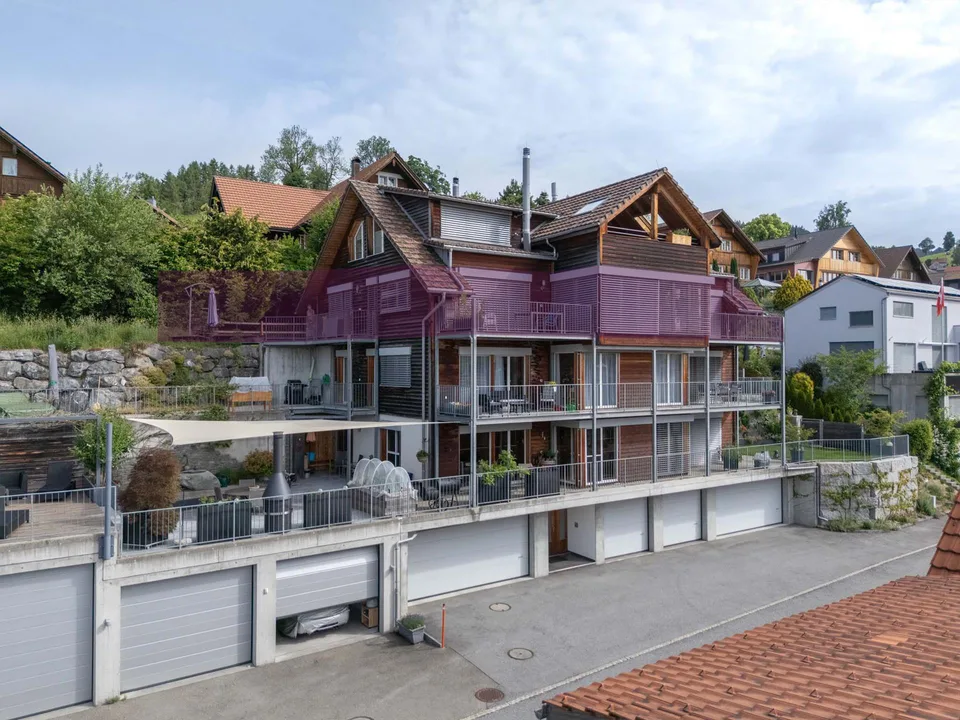 4-Zimmer-Wohnung mit Weitblick auf den Alpstein und den Säntis