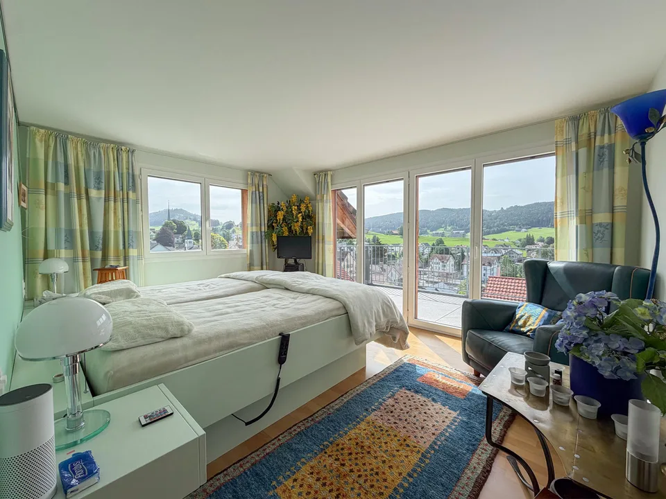 4-Zimmer-Wohnung mit Weitblick auf den Alpstein und den Säntis