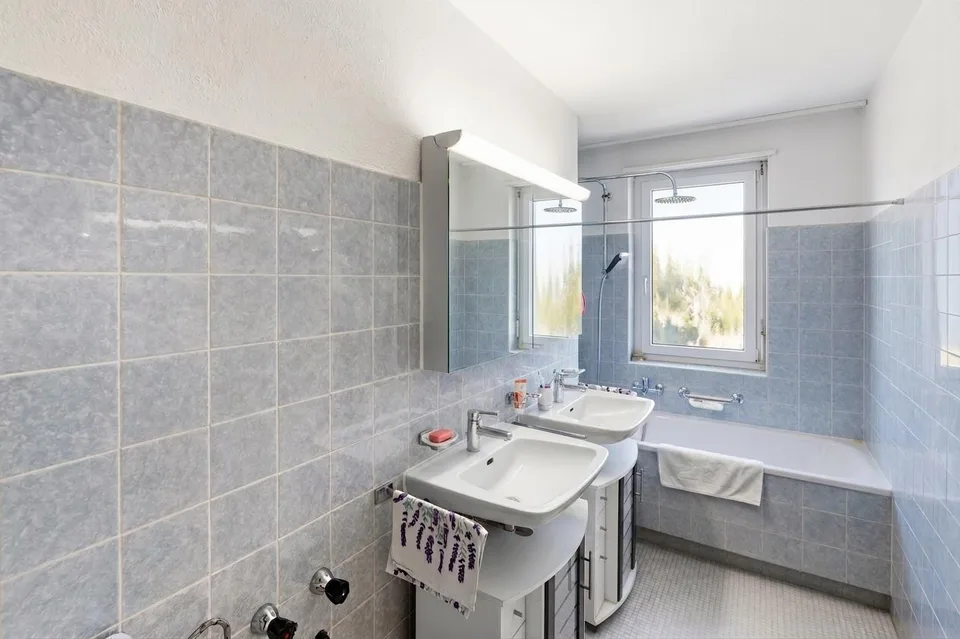 Charmante 5.5-Zimmer-Dachwohnung mit Seeblick in Meilen – foto 8 di 11