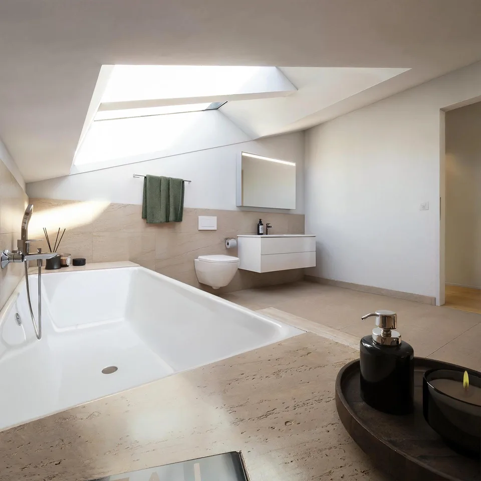 Appartamento penthouse con vista sul lago - Vivere sopra i tetti di Weggis