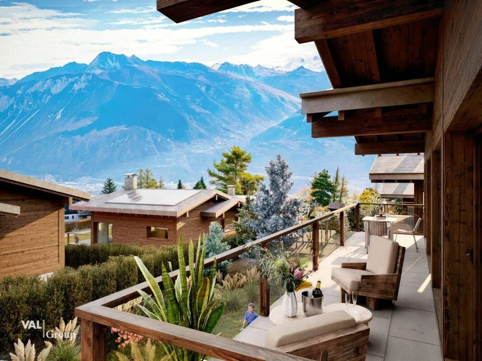Elegante chalet nuovo di 4.5 locali in residenza principale