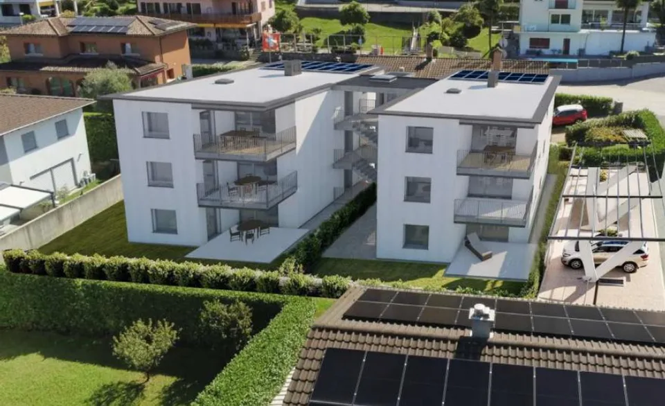 Appartement 1 de 3,5 pièces au rez-de-chaussée avec jardin