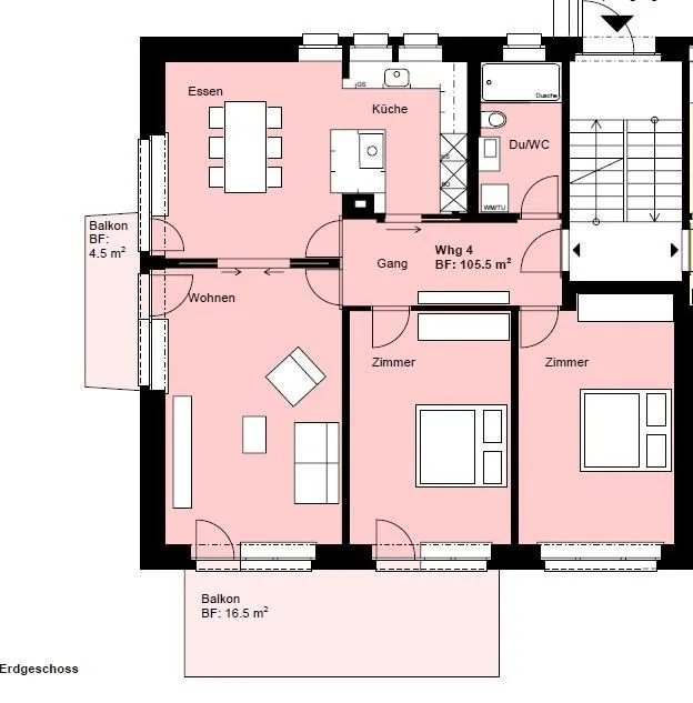 Balcony Lake View - 3.5 Zimmerwohnung an Toplage in Zürich – Foto 13 von 13