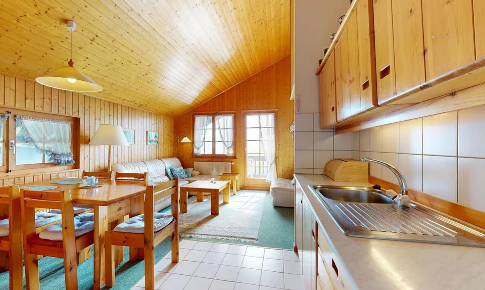Appartement 3 chambres face aux Dents du Midi - Champoussin