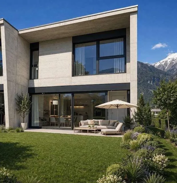 Elegantes Neubau-Haus mit Garten in Wohngebiet – Foto 10 von 13