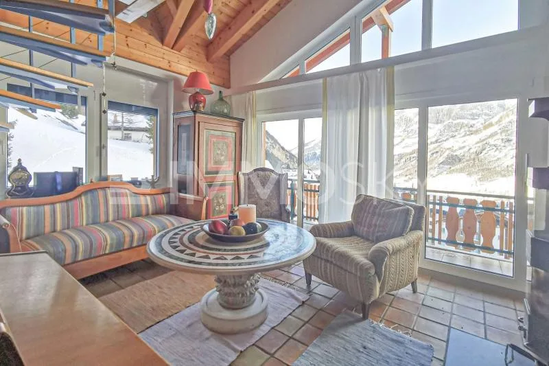 VIRTUAL TOUR Ferienwohnung mit Aussicht in Leukerbad
