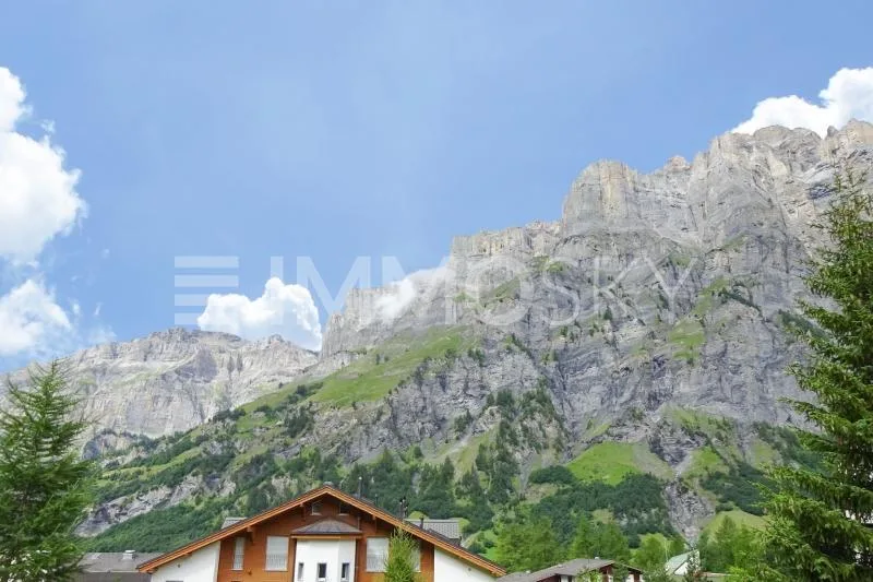 VIRTUAL TOUR Ferienwohnung mit Aussicht in Leukerbad