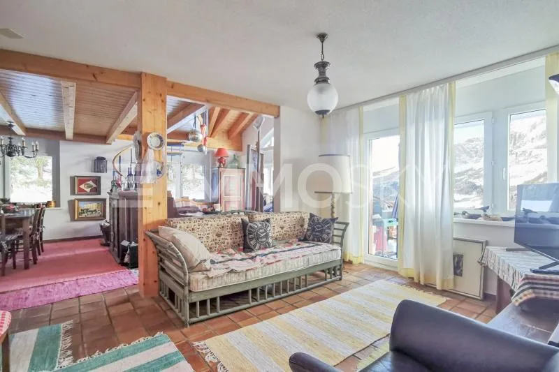 VIRTUAL TOUR Ferienwohnung mit Aussicht in Leukerbad