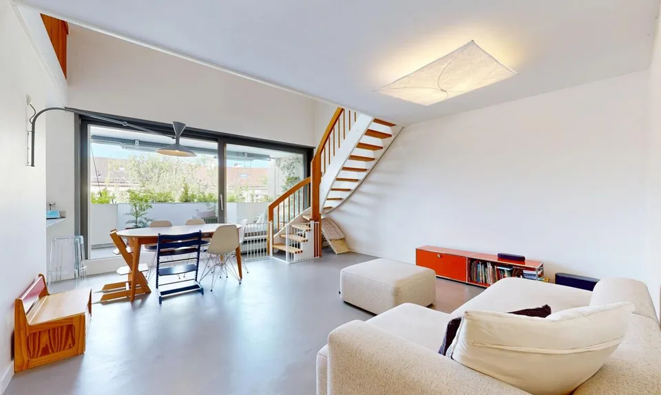 Appartement en duplex élégant avec garage au cœur de Kleinbasel