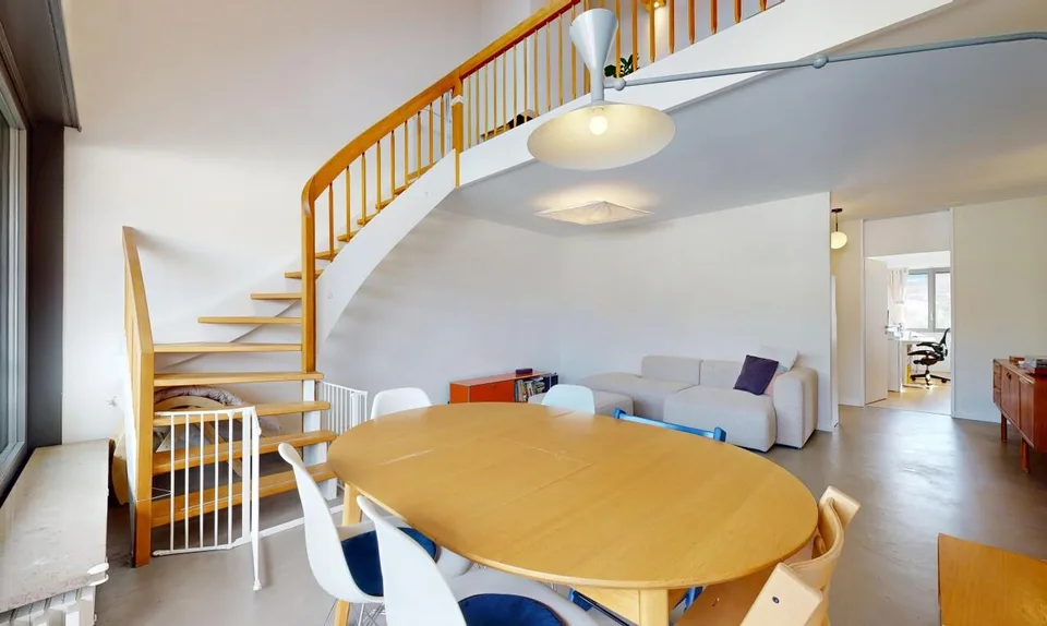 Stilvolle Maisonettewohnung mit Garage im Herzen von Kleinbasel