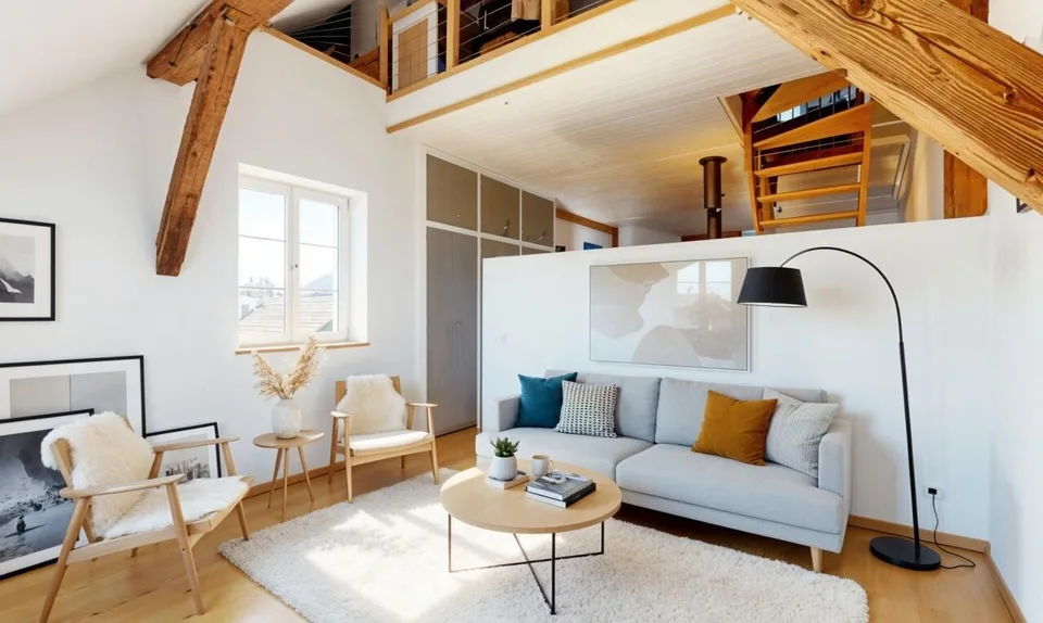 DUPLEX DE 2.5 PIÈCES AVEC JARDIN PARTAGÉ DANS UN CADRE CHAMPÊTRE
