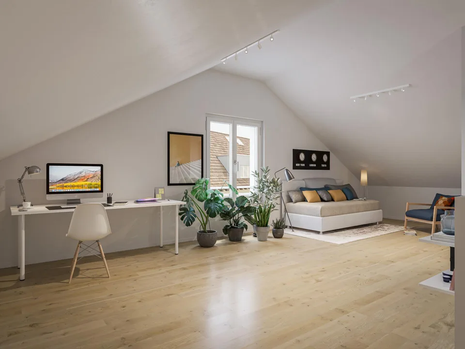 Maison individuelle moderne et proche de la nature