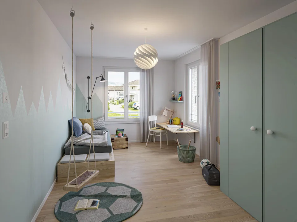 Maison individuelle moderne et proche de la nature