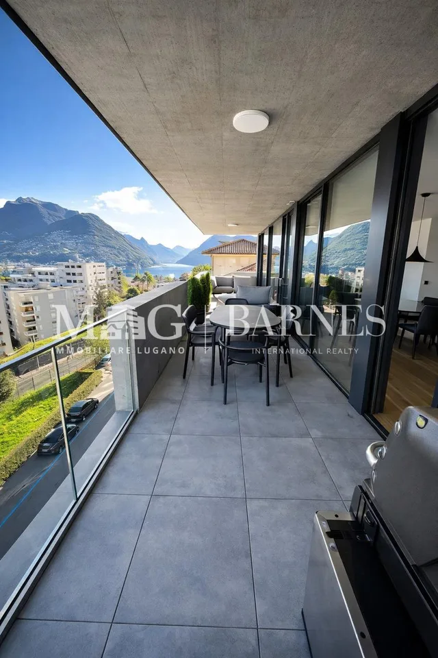 Paradiso: Semi attico con terrazza vista lago - 2 Residenza – Foto 7 von 8