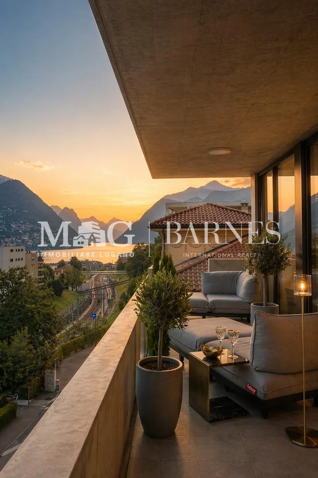 Paradiso: Semi attico con terrazza vista lago - 2 Residenza