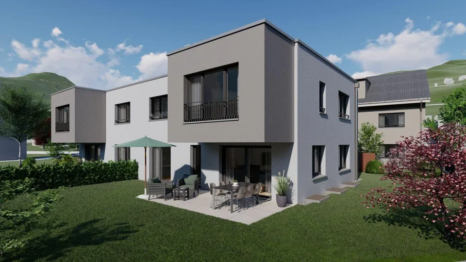 5 1/2-Zimmer Doppeleinfamilienhaus in ländlicher Umgebung