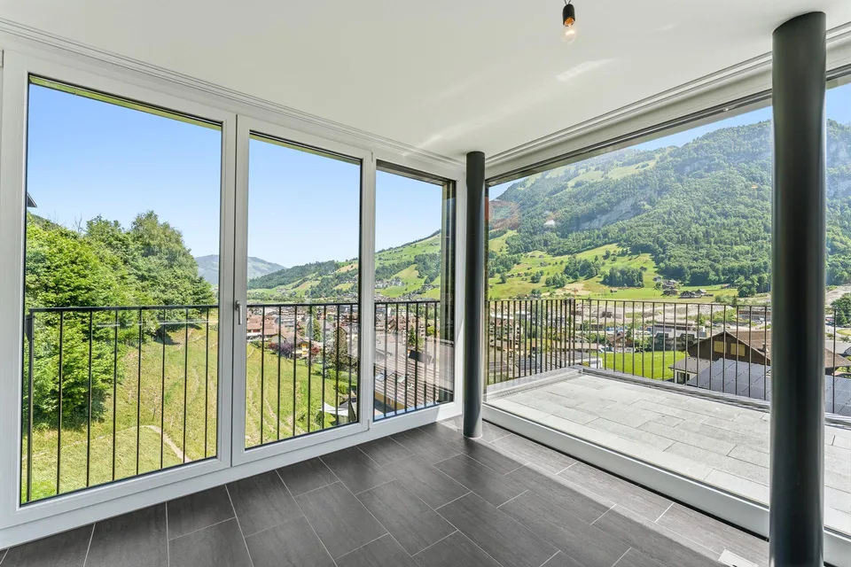 4.5-Zimmer-Attika mit Nidwaldner Alpenpanorama