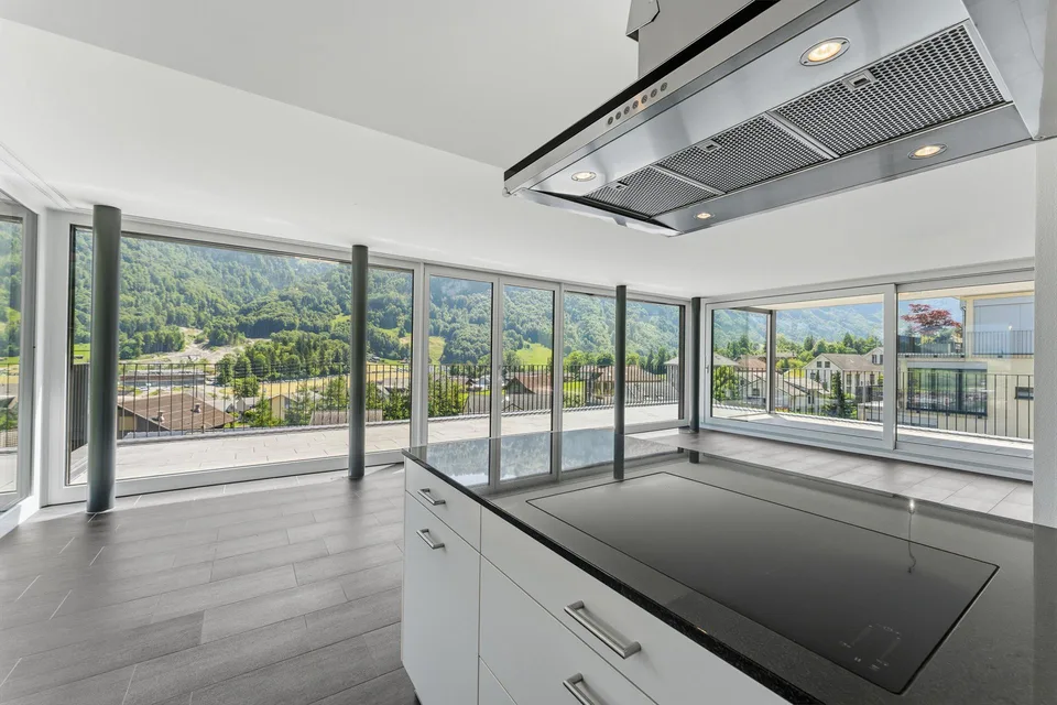 4.5-Zimmer-Attika mit Nidwaldner Alpenpanorama