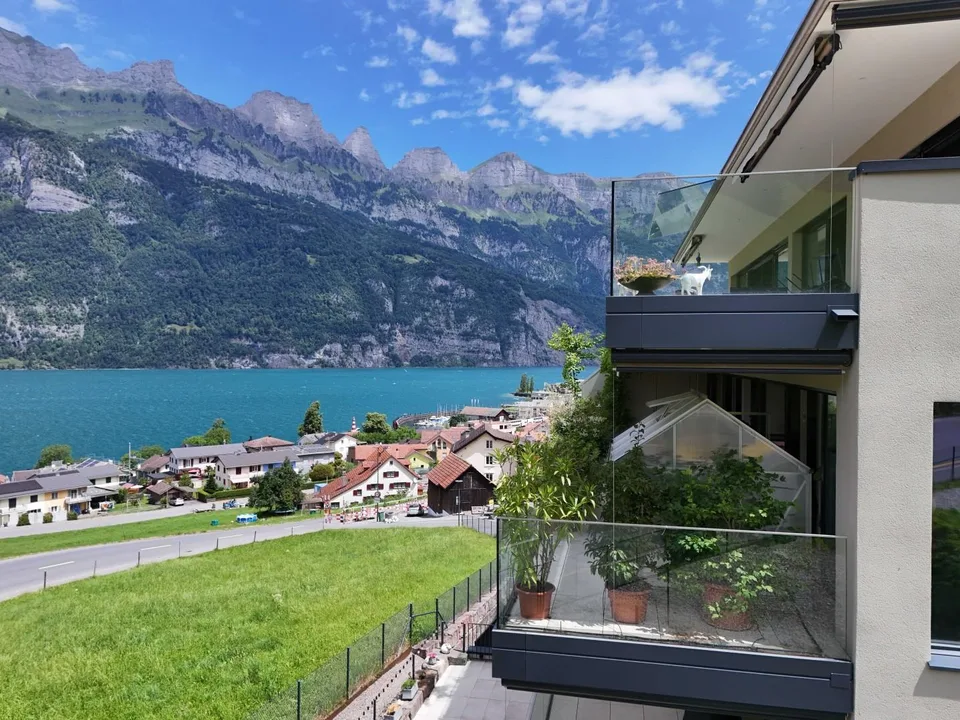 Habitation exclusive avec une vue lac et montagne de rêve