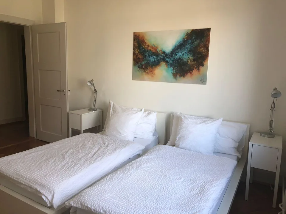 Appartement meublé de 4 pièces stylé avec balcon