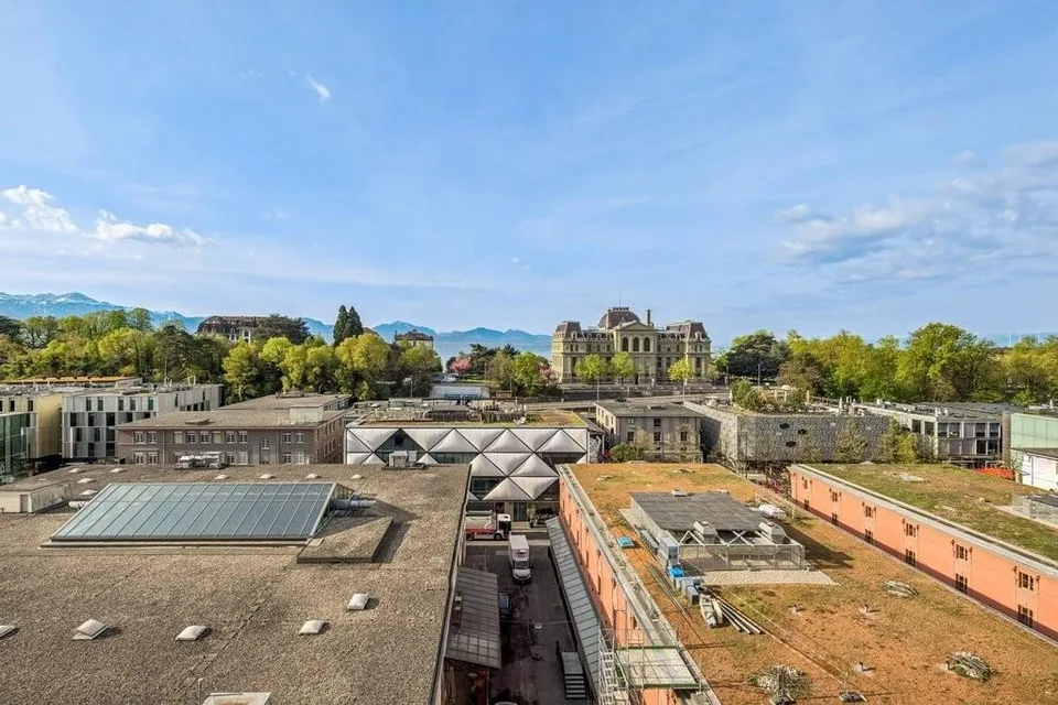 Prochaine arrivée du tram au pied de l'immeuble