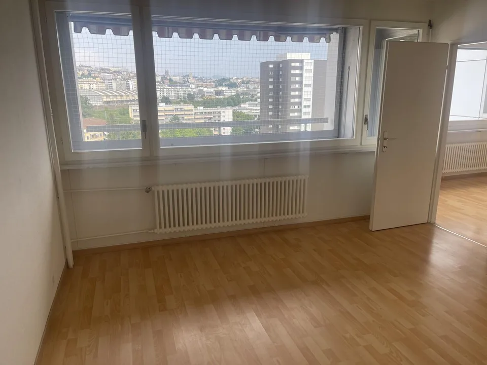 Zentrum von Malley! Renoviert! Prächtige Aussicht!