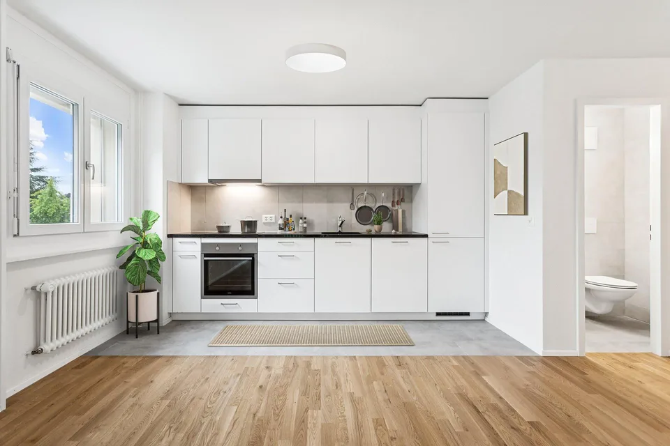 3,5 Zimmer vollständig renoviert in ruhiger Nachbarschaft