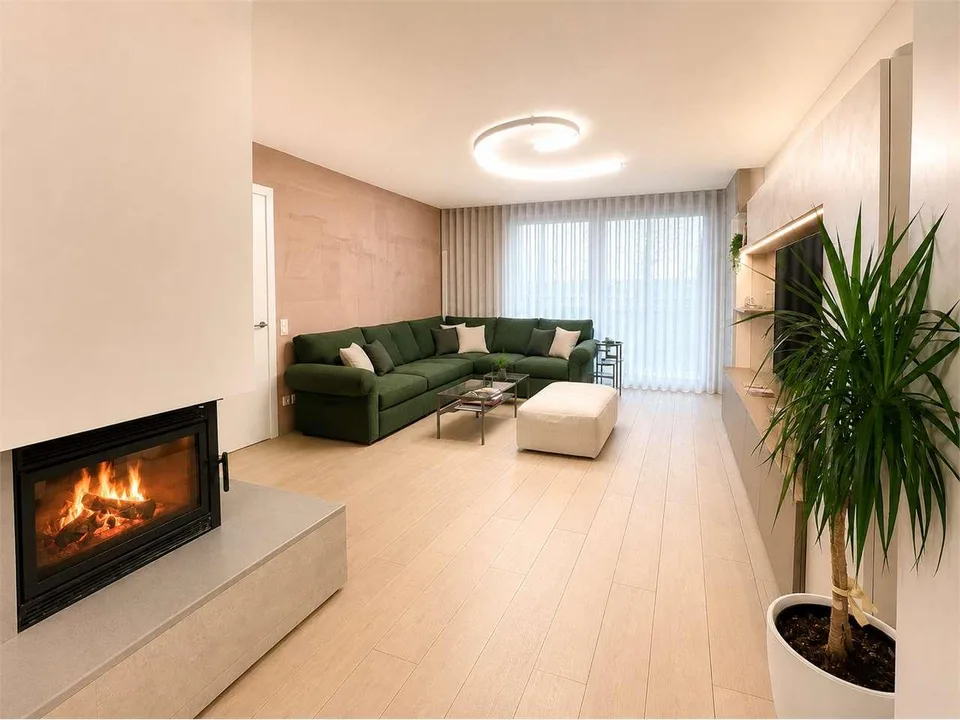 Moderno appartamento a Lugano con vista panoramica sul lago