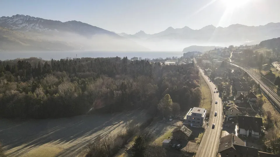 5 appartements neufs terminés à Gwatt