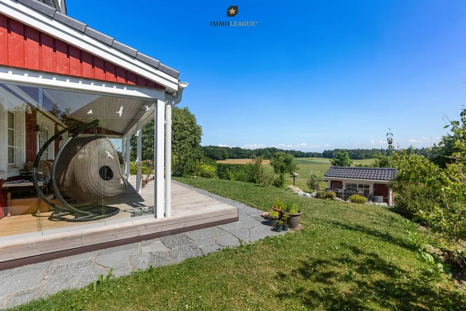 Ein Stück Schweden im Thurgau mit einer Lage zum Verlieben.