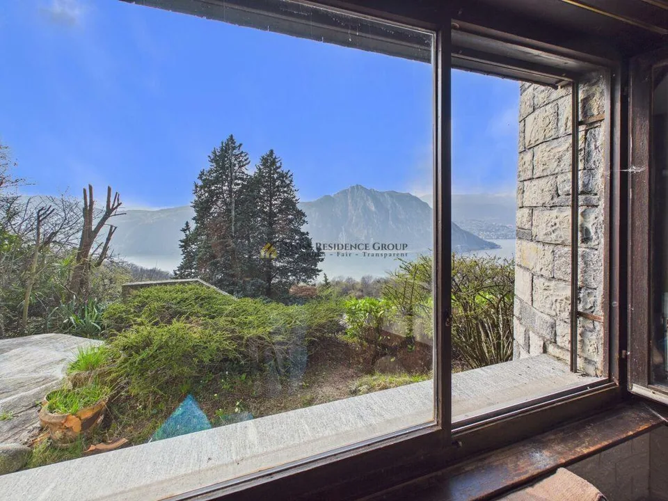 Vivere nel verde con bella vista da sogno ad Arogno