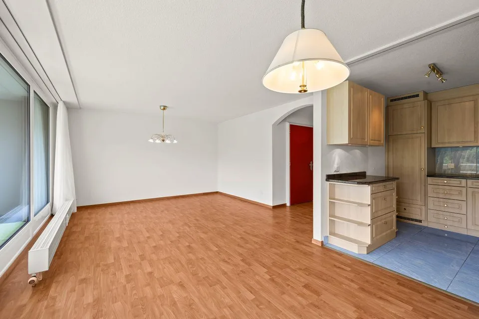 Weitsicht und 2 Balkonen