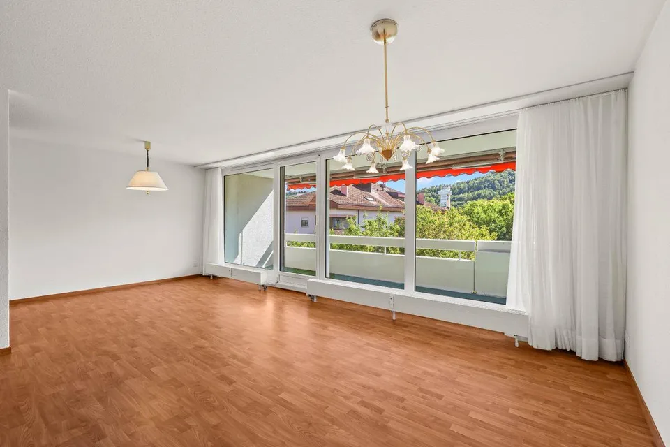 Weitsicht und 2 Balkonen