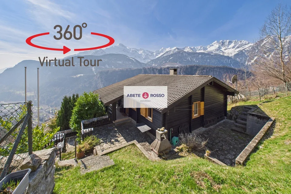 CHALET CON IL FASCINO TICINESE, NEL VERDE DELLA SOLEGGIATA LEVENTINA