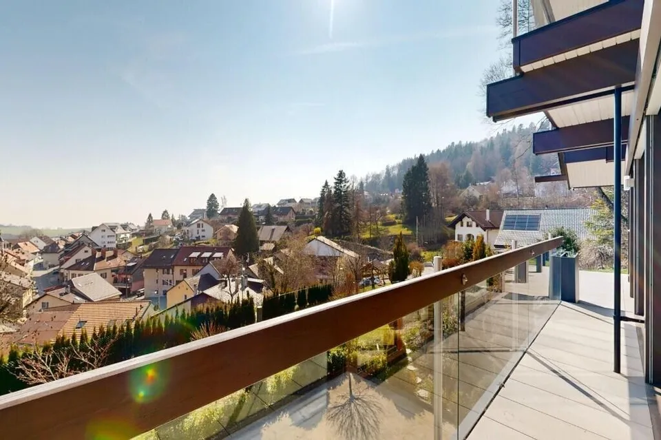 Villa HUF HAUS avec vue sur le Lac et les Alpes