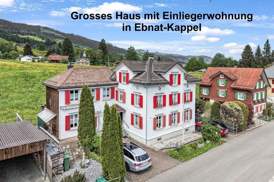 Grosses Wohnhaus mit Einliegerwohnung