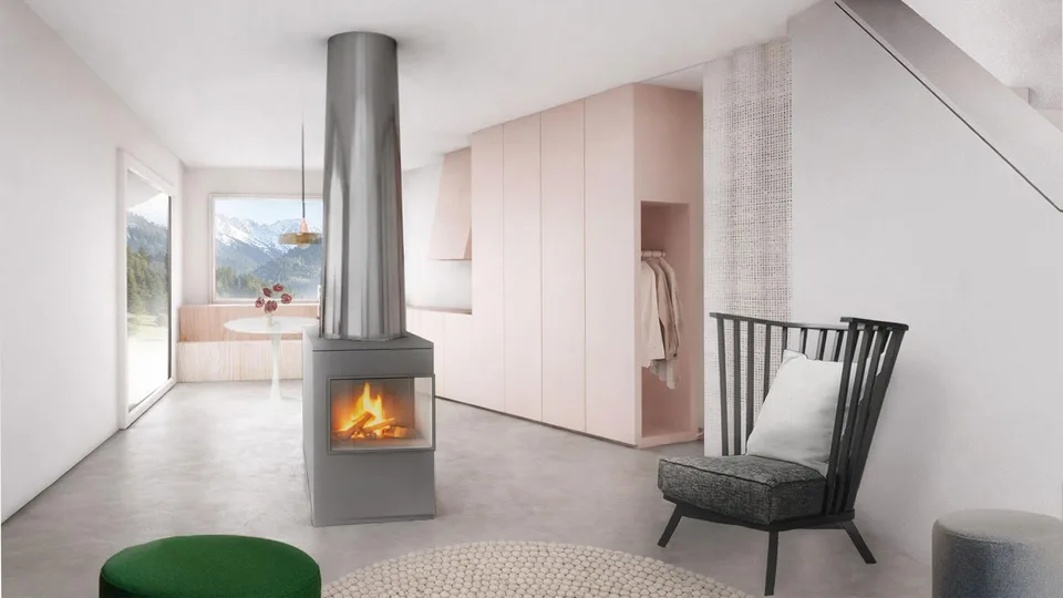 Maison unifamiliale moderne avec vue sur les montagnes à Seelisberg