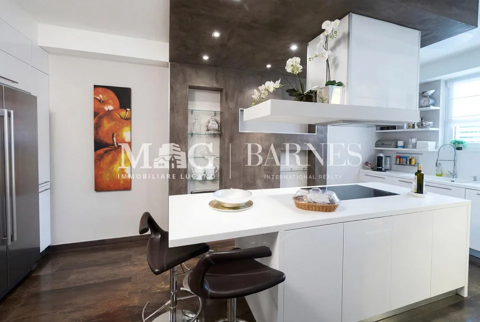 Viganello, Lugano: Ampio 5.5 di classe con giardino privato – photo 7 sur 10