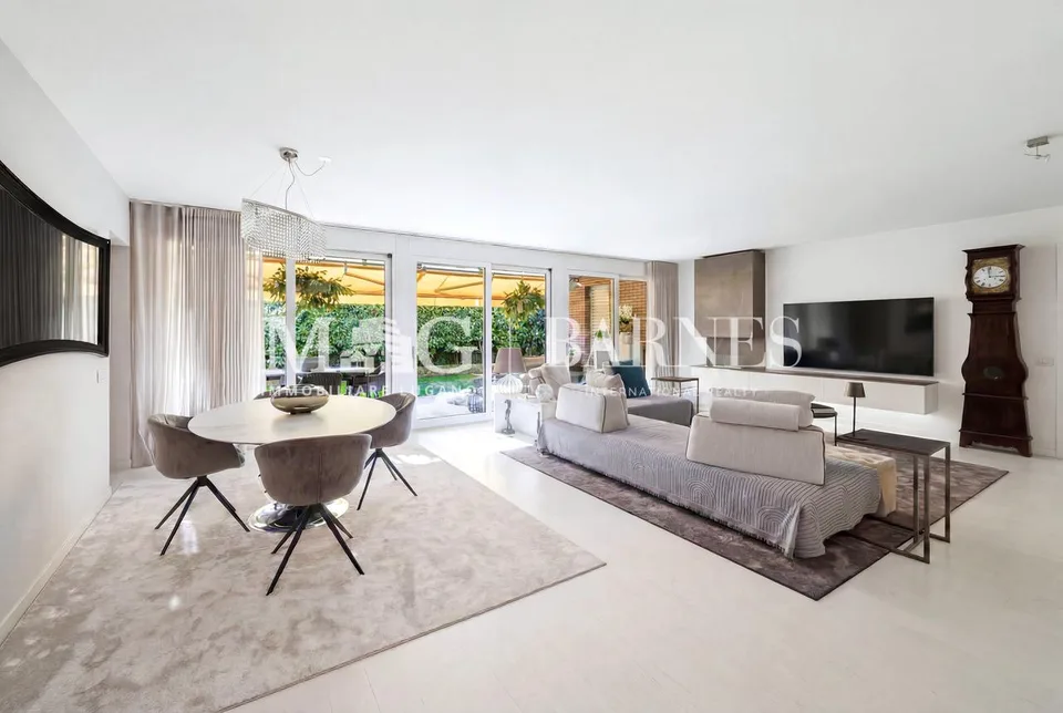 Viganello, Lugano: Ampio 5.5 di classe con giardino privato