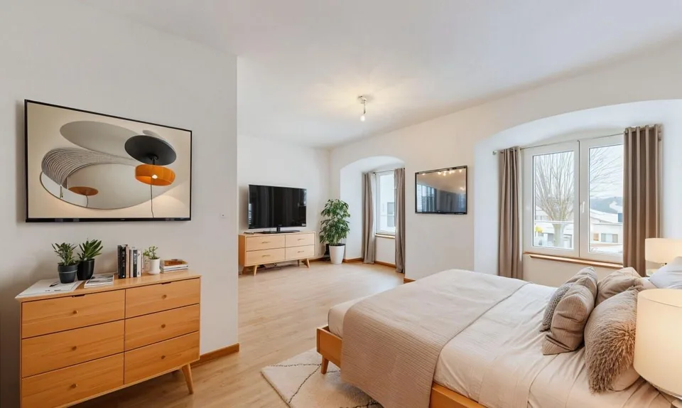 Splendida appartamento 5.5p sotto il tetto orientato a sud in un edificio storico! – foto 7 di 18