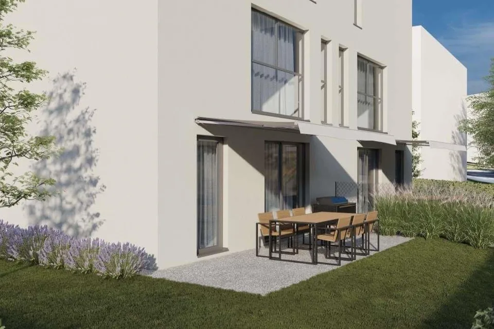 Nouvelles villas unifamiliales avec jardin privé à Vacallo