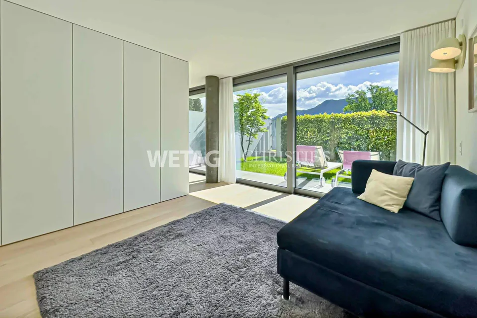 Collina d'Oro-Gentilino: villa en terrasse élégante avec jardin privé à vendre – photo 6 sur 10