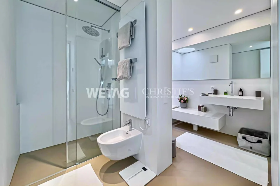 Collina d'Oro-Gentilino: villa en terrasse élégante avec jardin privé à vendre – photo 7 sur 10
