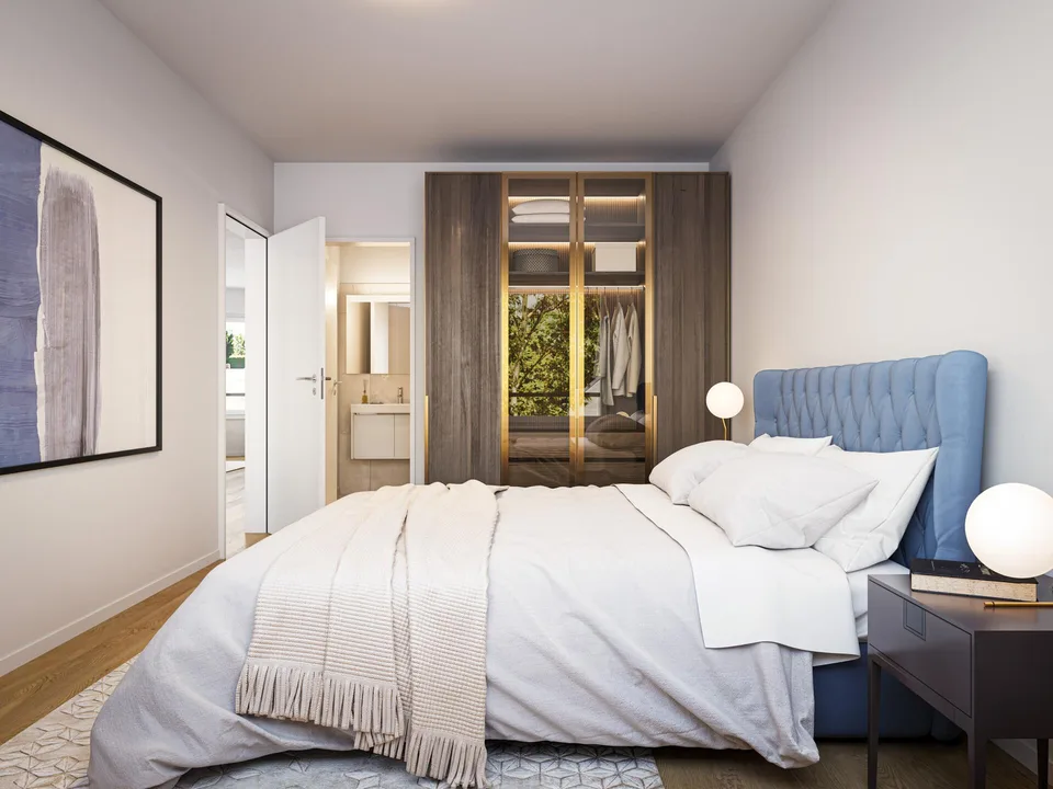 Moderne 3.5-Zimmer-Neubauwohnung  mit Blick ins Grüne